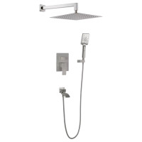 Душевая система встраиваемая Filarete Waterfall FL1010NK Никель