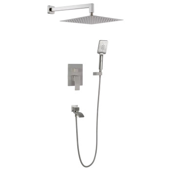 Душевая система встраиваемая Filarete Waterfall FL1010NK Никель
