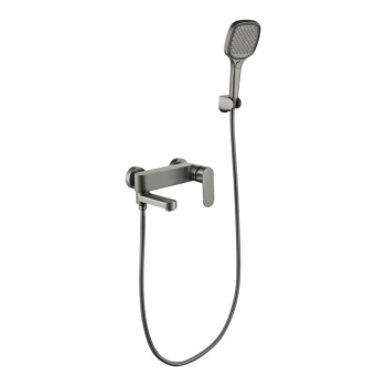 Смеситель для ванны Filarete Retta FL2130BG Оружейная сталь
