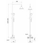 Душевая система Ganzer GZ25068-E Золото