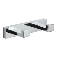 Крючок двойной Ganzer GZ88052 Хром