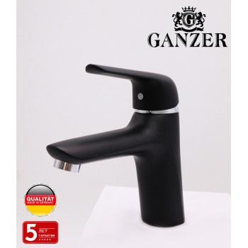 Смеситель для умывальника Ganzer GZ24011-C Чёрный