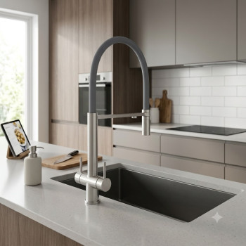 Смеситель для кухни Vivi Felice 1314 SG Никель