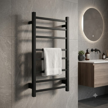 Полотенцесушитель электрический Vivi Felice LIN 8040Q-NO Чёрный