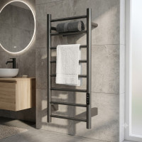 Полотенцесушитель электрический Vivi Felice NIC 8040R-GG Оружейная сталь