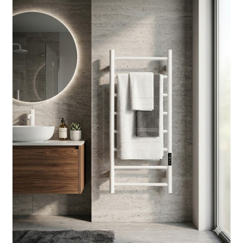 Полотенцесушитель электрический Vivi Felice NIC 8050R-BO Белый матовый
