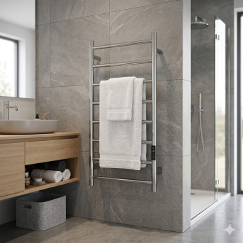 Полотенцесушитель электрический Vivi Felice NIC 8050R-CR Хром