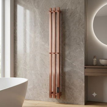 Полотенцесушитель электрический Vivi Felice RIC 120Q-3RS Матовая медь